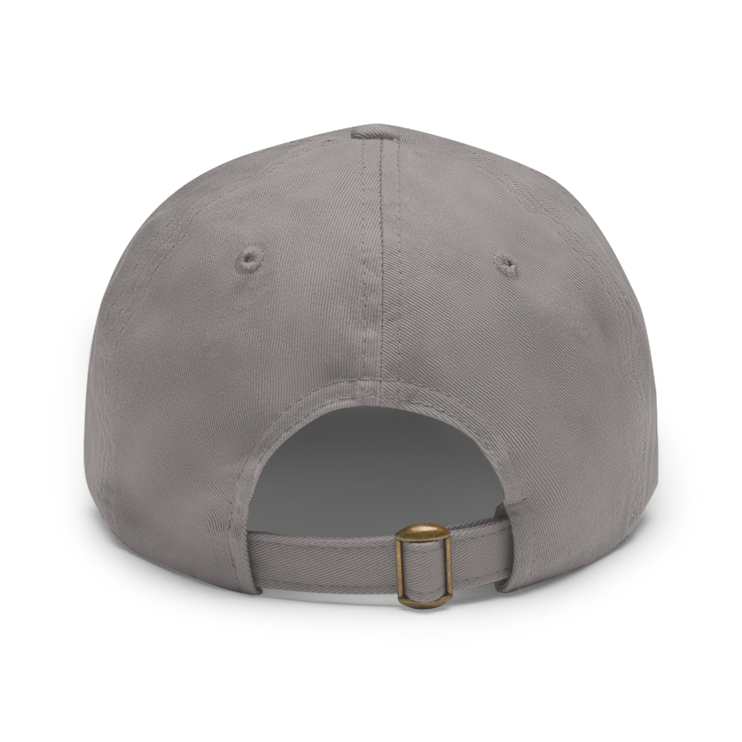 $64 Hat with Leather Patch (Round)