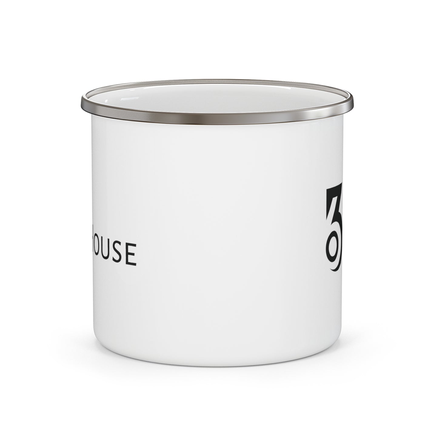 360 in the House Enamel Camping Mug