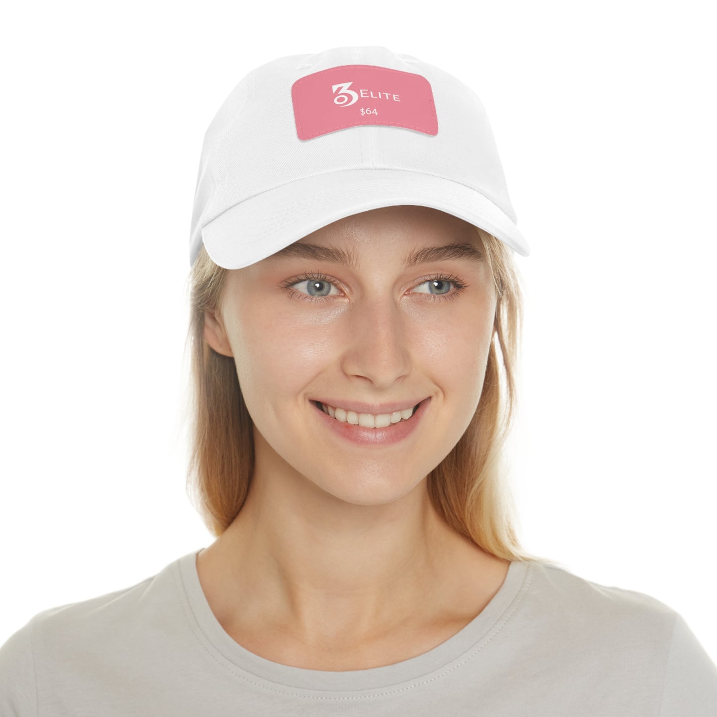 $64 Hat with Leather Patch (Rectangle)