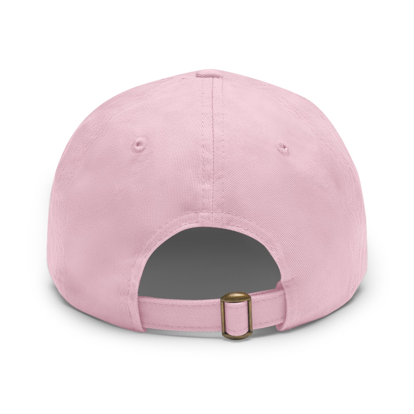 $64 Hat with Leather Patch (Round)