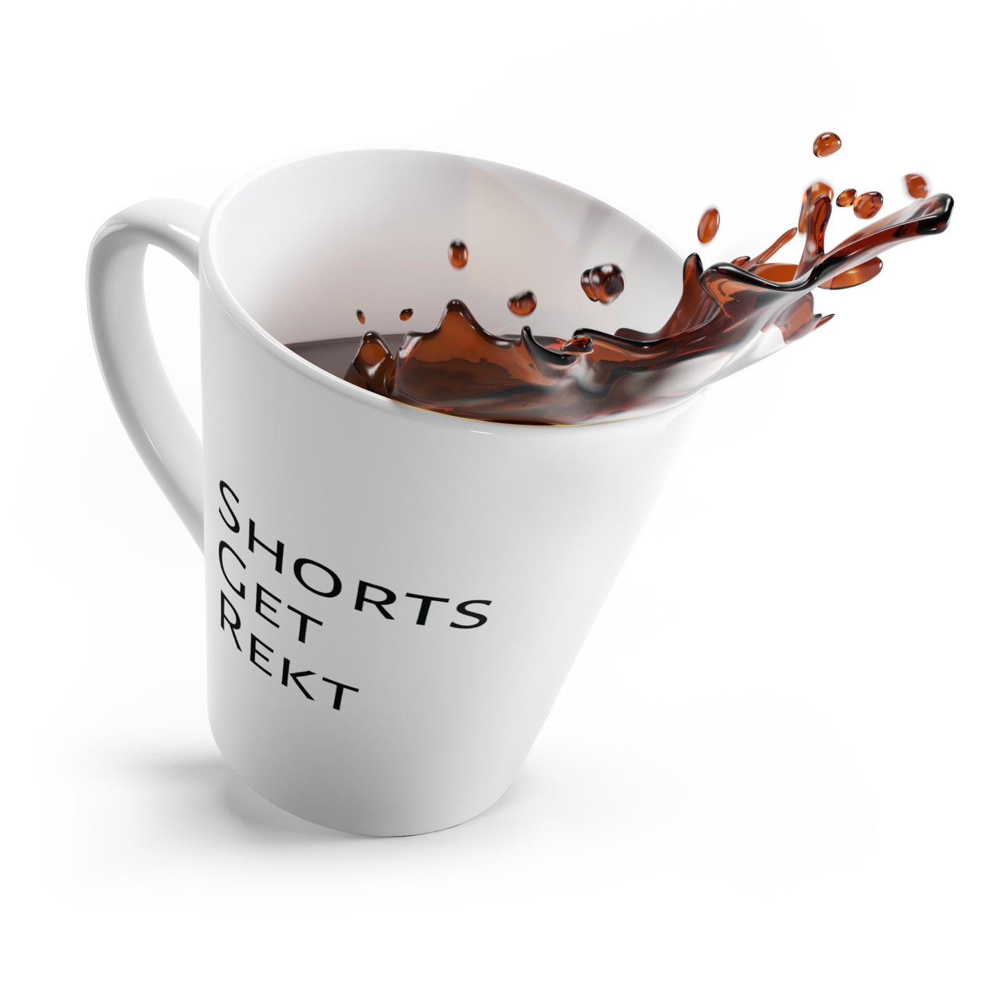 Shorts Get Rekt Latte Mug