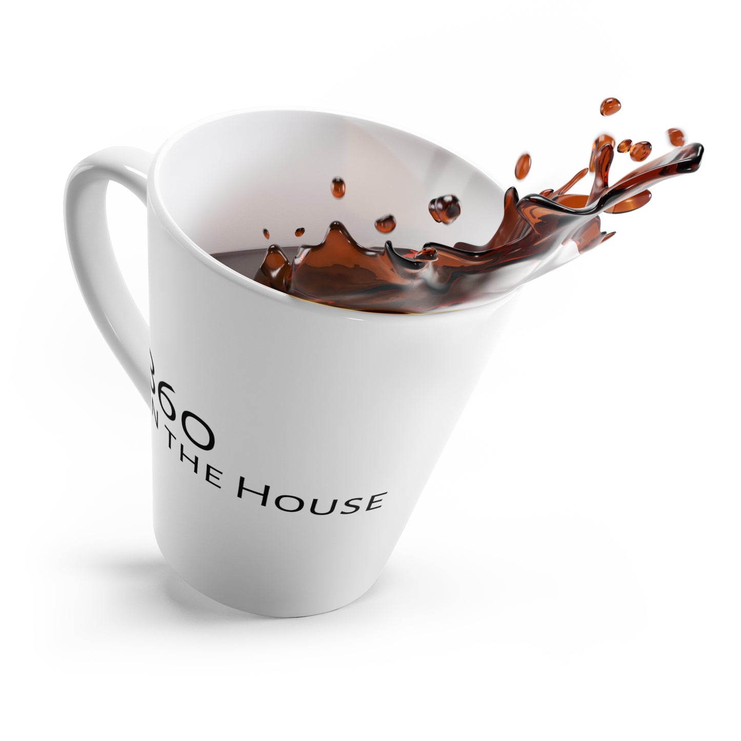 360 in the House Latte Mug