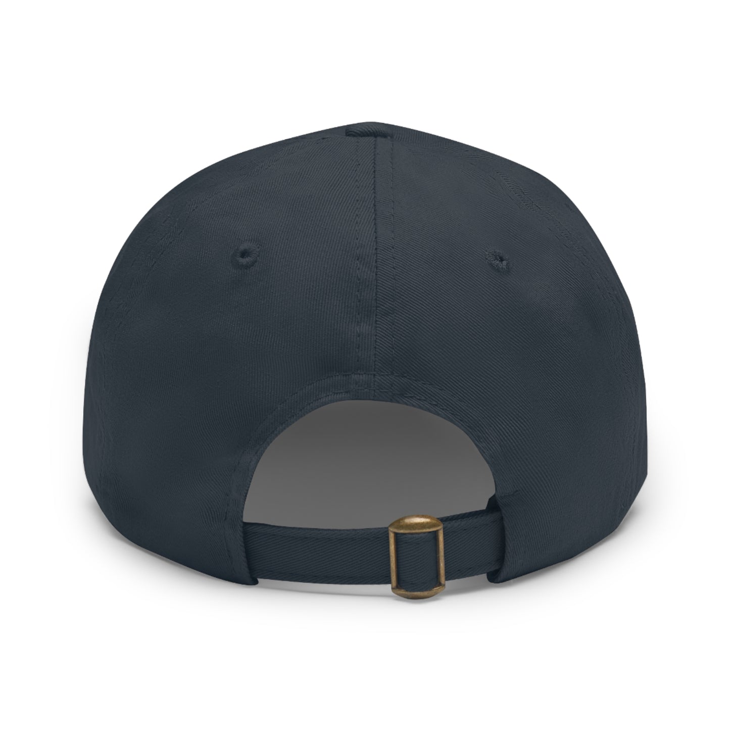 $64 Hat with Leather Patch (Round)