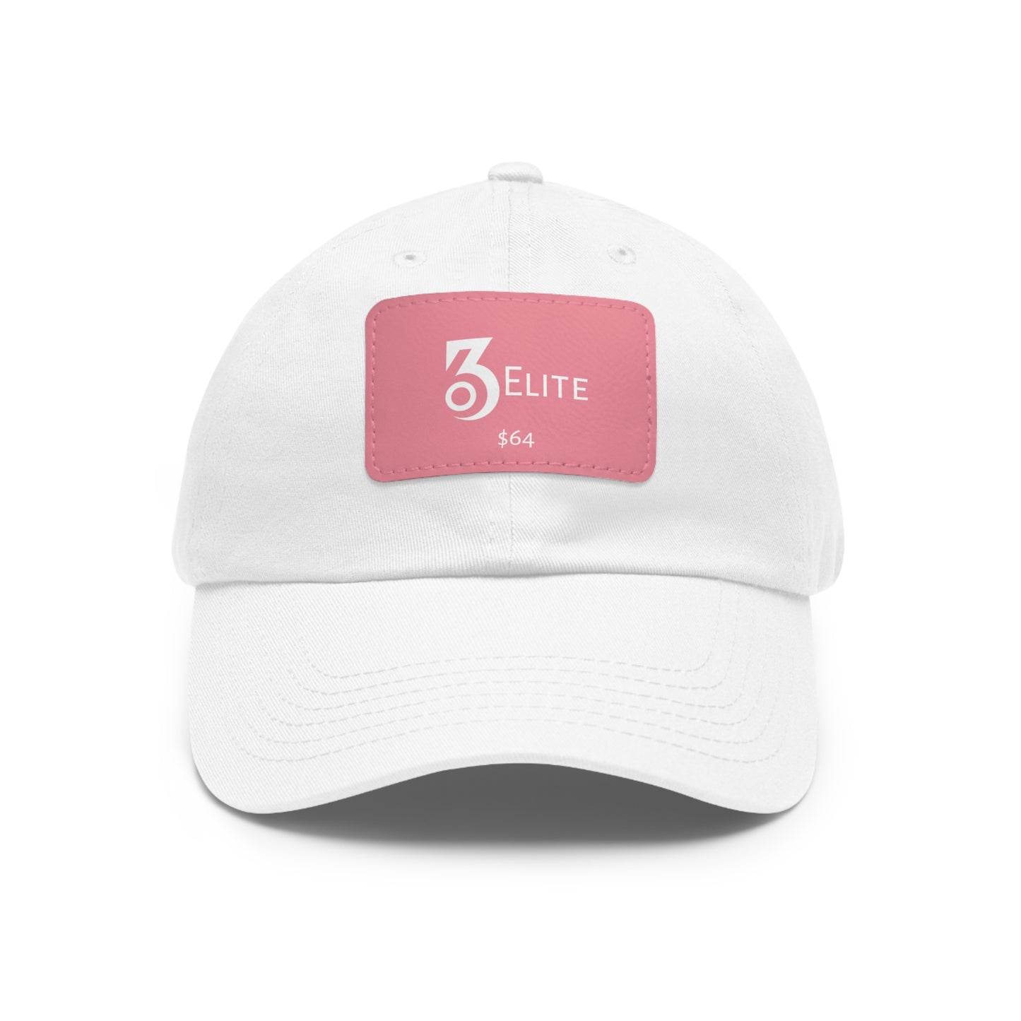 $64 Hat with Leather Patch (Rectangle)