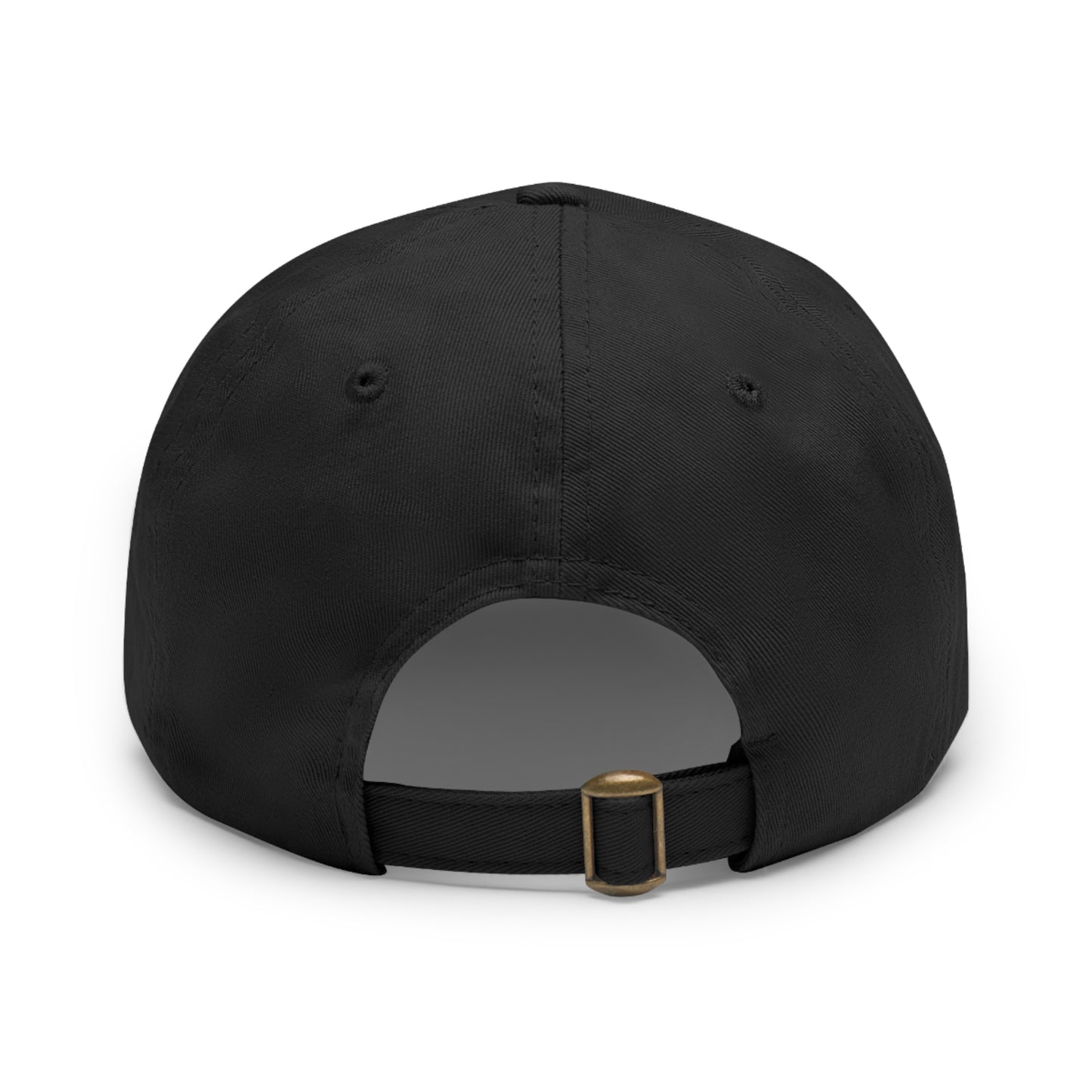 $64 Hat with Leather Patch (Round)
