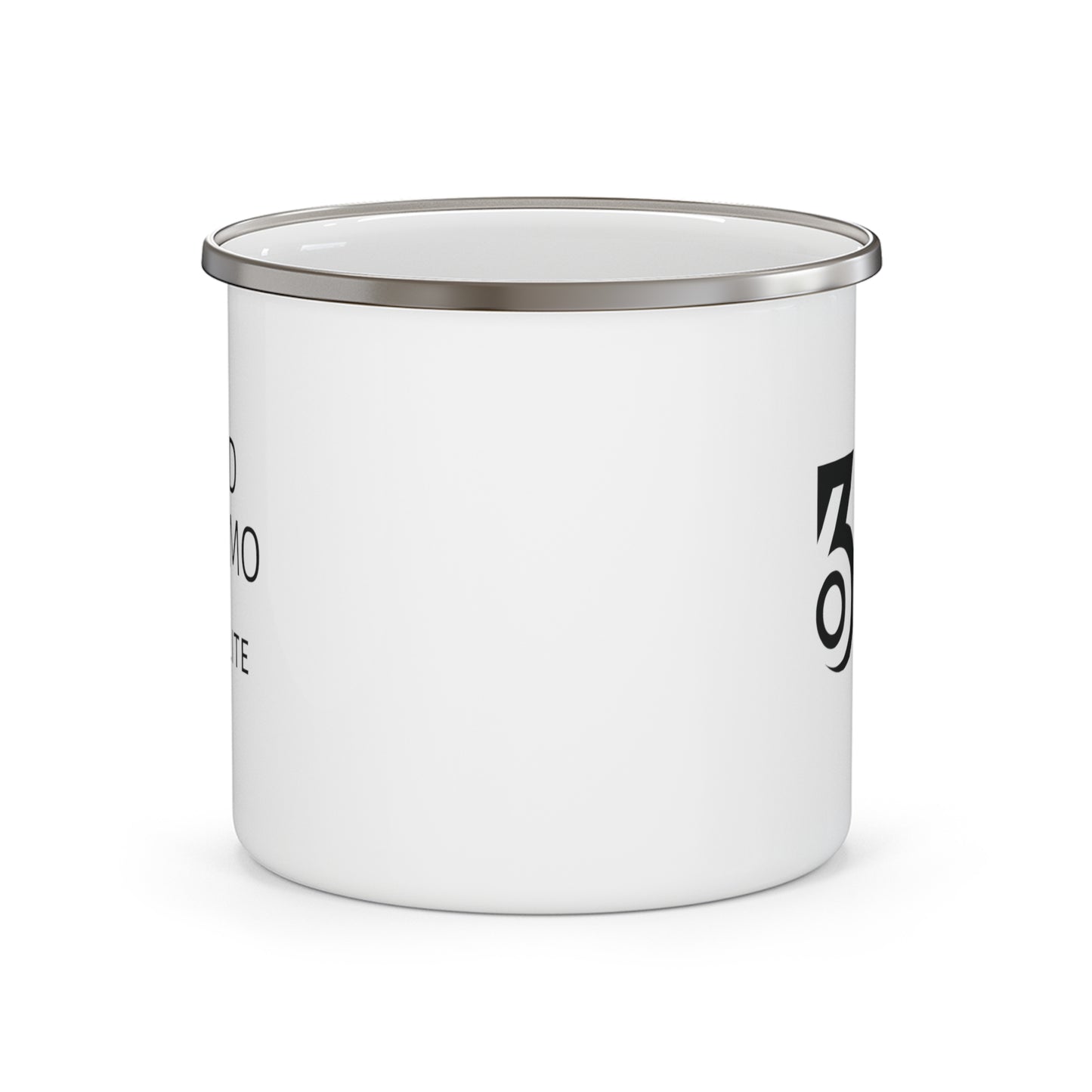 No FUD No FOMO Enamel Camping Mug
