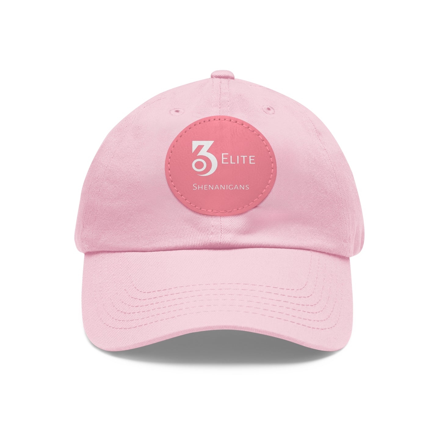 Shenanigans Hat with Leather Patch (Round)