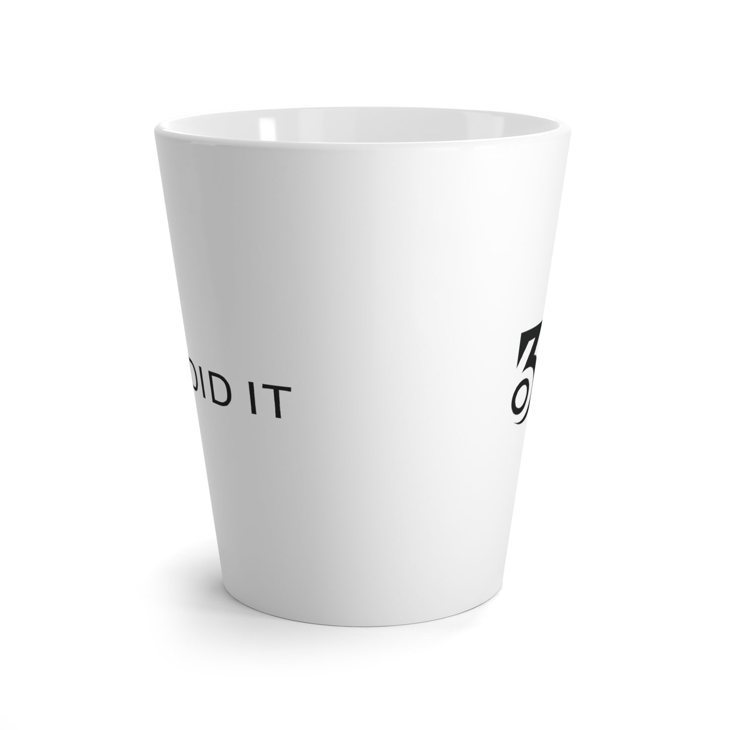Who Did It Latte Mug