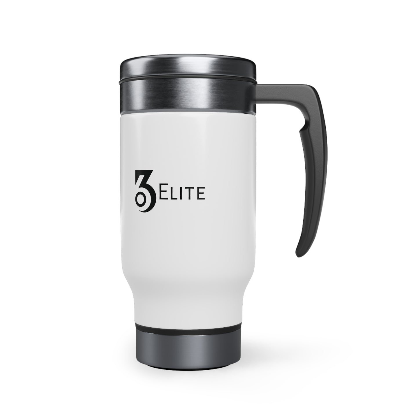 Here comes the Boom Stainless Steel Travel Mug with Handle, 14oz