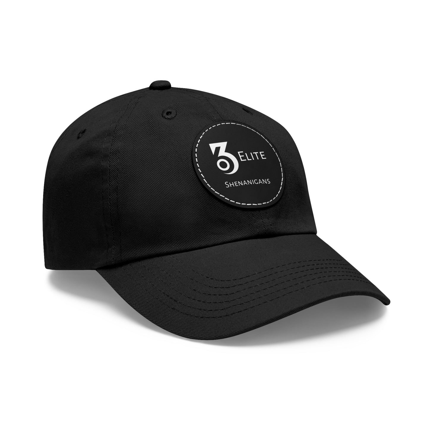 Shenanigans Hat with Leather Patch (Round)