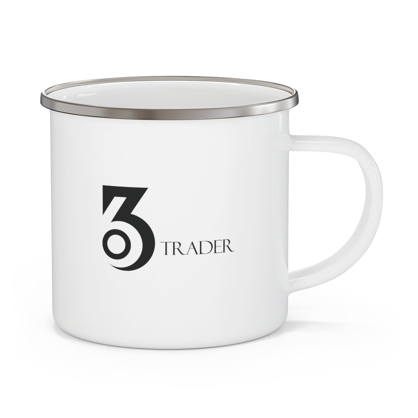 No FUD No FOMO Enamel Camping Mug