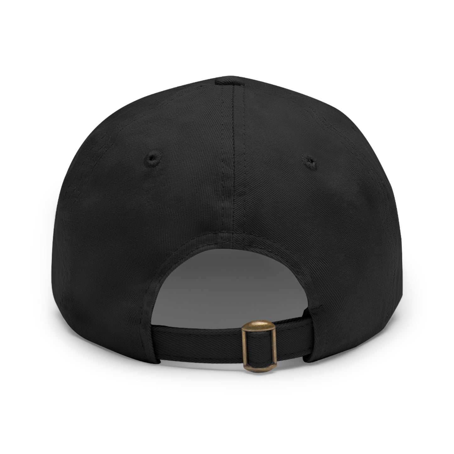 Who Did It Hat with Leather Patch (Rectangle)