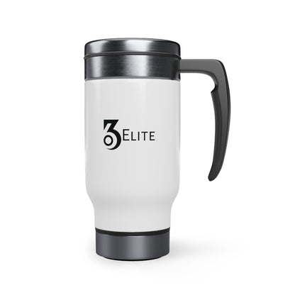 Touch Eeeeeeet Stainless Steel Travel Mug with Handle, 14oz