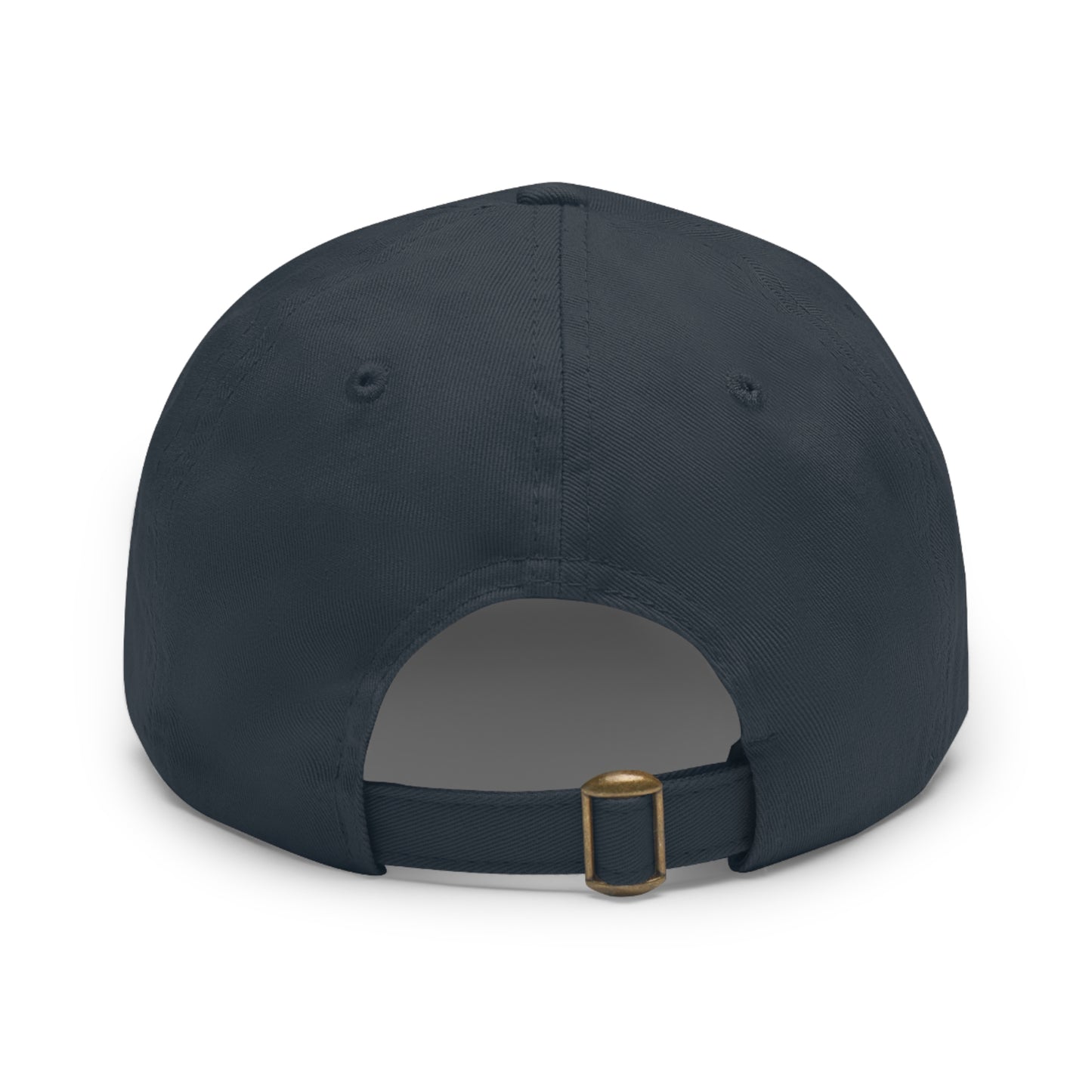 Don't Trip Over Pennies Hat with Leather Patch (Round)