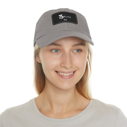 $64 Hat with Leather Patch (Rectangle)
