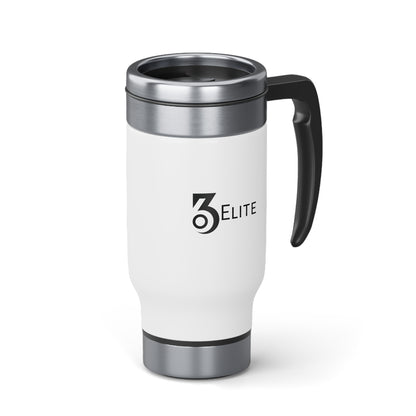 Touch Eeeeeeet Stainless Steel Travel Mug with Handle, 14oz