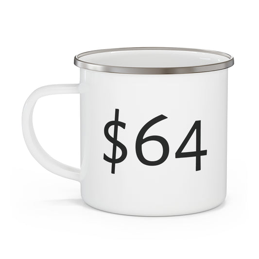 $64 Enamel Camping Mug