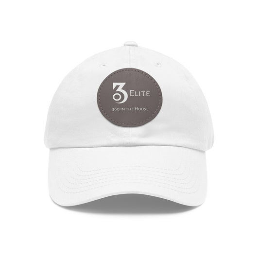 360 In the House Hat with Leather Patch (Round)