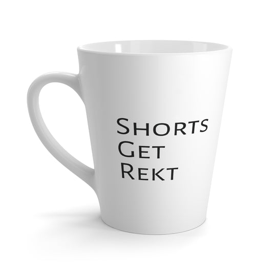 Shorts Get Rekt Latte Mug