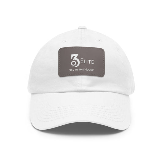 360 In the House Hat with Leather Patch (Rectangle)