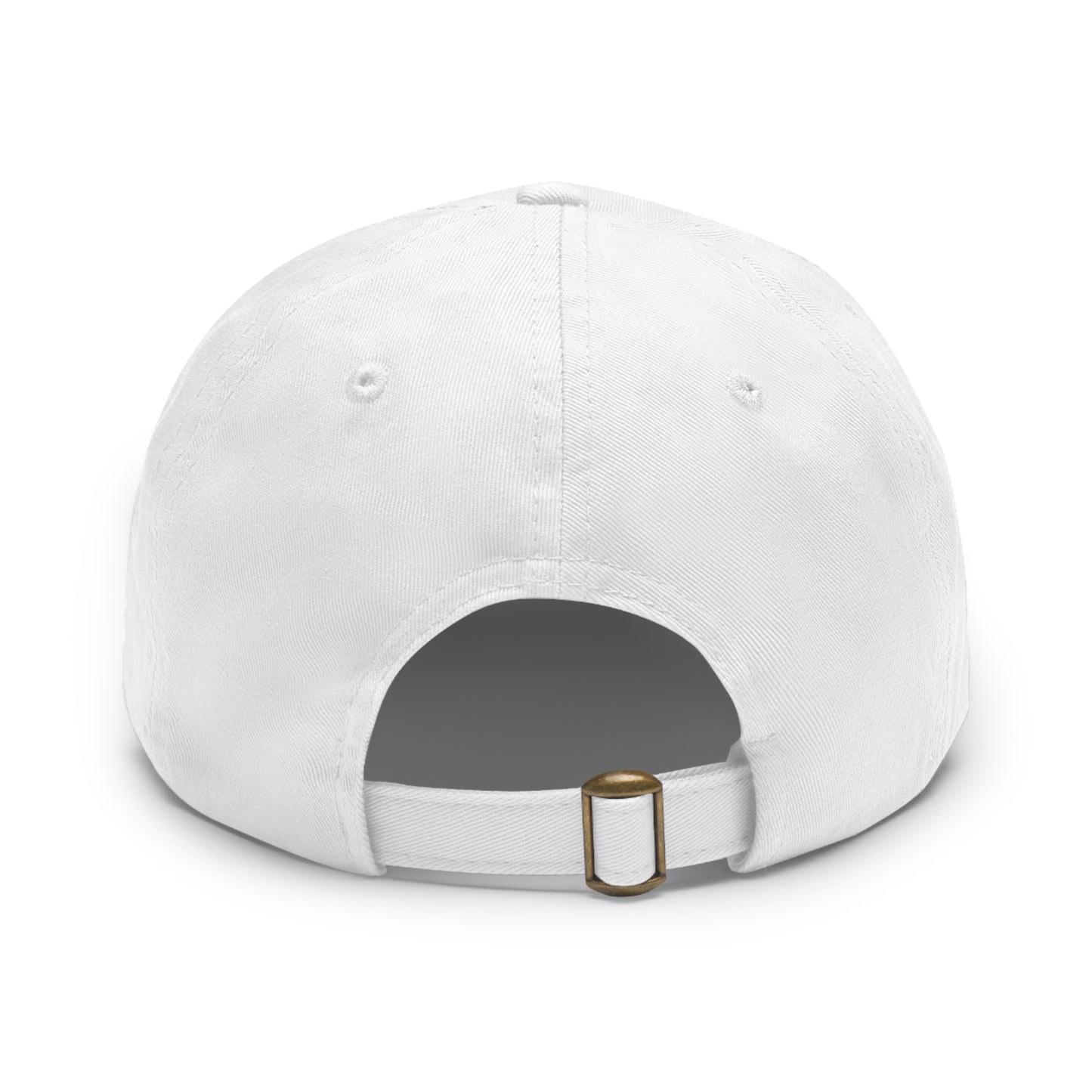 Who Did It Hat with Leather Patch (Round)