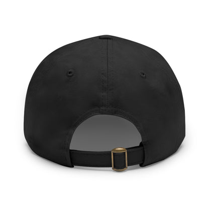 Who Did It Hat with Leather Patch (Round)