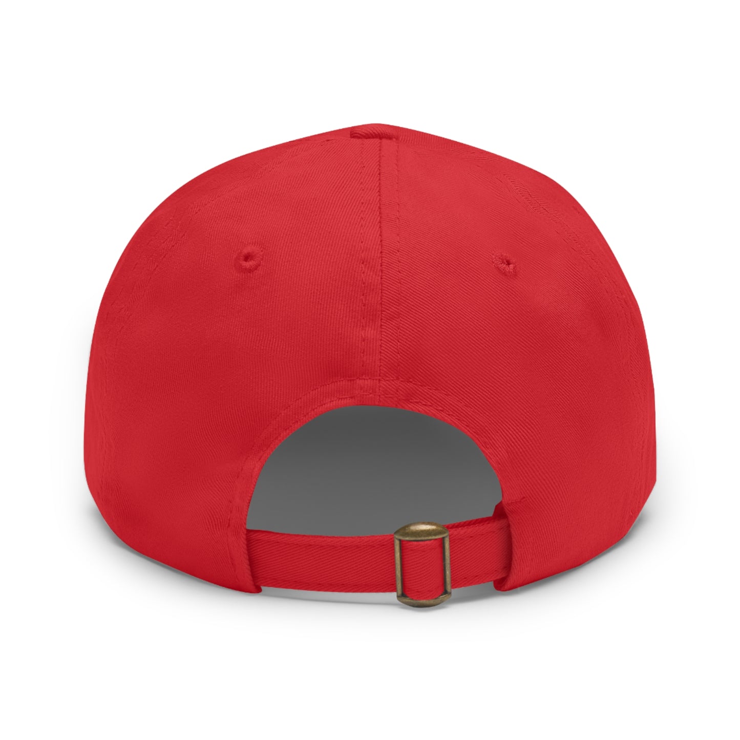 Let the Dust Settle Hat with Leather Patch (Rectangle)